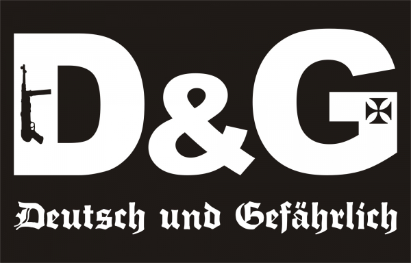 Deutsch und Gefährlich Kapuzenpullover (Unisex)